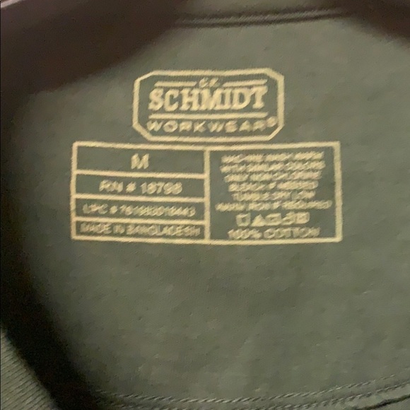 𝅺MENS Medium Schmidt Workwear Shirt NWT - Picture 3 of 4